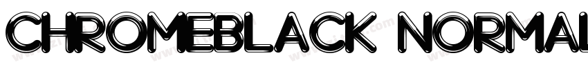 ChromeBlack Normal字体转换